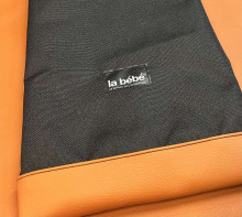 La bebe™ Car Seat Protector Eco Leather Art.56793 Vanile Защитный чехол для сидения