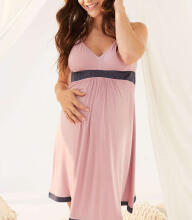 La bebe™ Nursing Cotton Lola Art.135981 Cloud Nursing Nighty