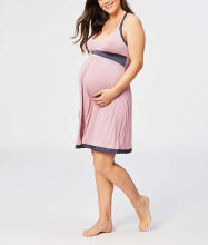 La bebe™ Nursing Cotton Lola Art.135982 Mystical Shade Nursing Nighty