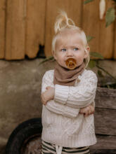 Bibs Colour Art.135985 Haze/Caramel   Soothers 0-6 m.