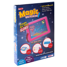 Kid Safety Magic Pad Deluxe Art.KP80558BLU  piešimo lenta su šviesos efektais