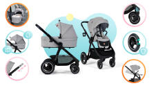 KinderKraft Everyday 2 in1 Art.KSEVER00DEN3000 Denim