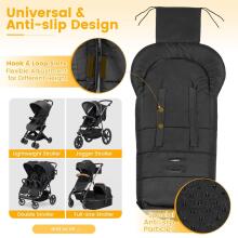 Bebe Basic Footmuff Universal Art.138147 Light Grey