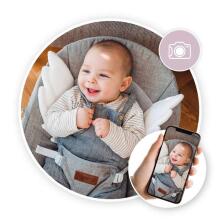 Momi Bouncer Tuli  Art.BULE00021 Wings Grey