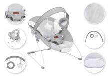 Momi Bouncer Tuli  Art.BULE00021 Wings Grey