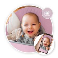 Momi Bouncer Tuli  Art.BULE00020 Wings Pink