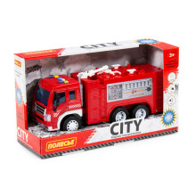 Polesie Cars Art.86396 Машинка Пожарная инерционный со световыми и звуковыми ффектами