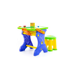 Polesie Desk Play Art.35028  Детский  мольберт +стульчик