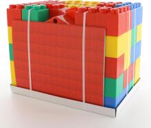 Polesie Blocks XXL Art.37473 Constructor - Big Cubes House (134 pcs)