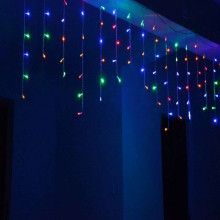 200 LED Ziemassvētku vītne "Lāstekas", 7,5m, daudzkrāsains, 2022g.