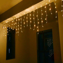 200 LED Ziemassvētku vītne "Vārvekliai", 7,5m., Silta gaisma, 2022g.
