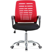 Pagriežams biroja krēsls VANGALOO, sarkans/melns