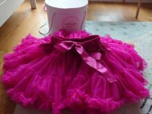 LaVashka Luxury Skirt  Strawberry Cream Art.140576- itin stambus sijonas princesėms