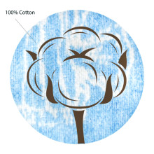 Organic Cotton Art.140658 Blue Dabīgas kokvilnas plediņš-pārklājs bērniem 90х140cm