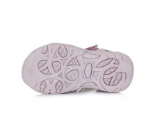 D.D.Step (DDStep) Art.AC290-359AM Pink  Экстра комфортные сандалики для девочки (25-30)