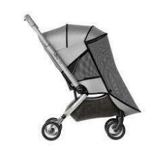 Mima Zigi Art.S321-04 Silver tinklelis nuo uodų vežimėliui Zigi