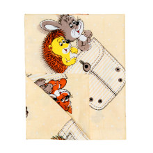 UR Kids Bedding Art.141146 Hedgehog Kokvilnas gultas veļas komplekts no 3 daļam