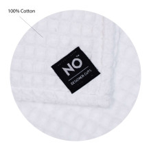 La Bebe™ NO Baby Towel  Art.141190 White Вафельное полотенце  детское   25x25см