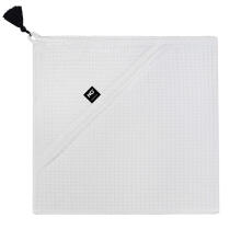 La Bebe™ NO Baby Towel  Art.141196 White  Вафельное полотенце  детское с капюшоном  75x75см