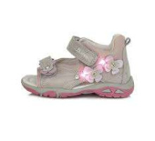 D.D.Step (DDStep) Led Art.AC290-590AL Pink  Экстра комфортные сандалики для девочки (31-36)