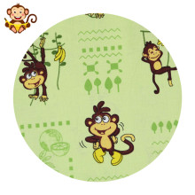 UR Kids Bedding Art.141332 Monkey Bērnu virspalags no kokvilnas 140x100cm