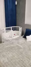 La Bebe™ Bed Kotto Olin 9 in 1 Art.141419 White Daugiafunkcinė medinė transformuojama lovelė 9 viename
