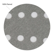 UR Kids Flannel  Art.141444 Grey Dots