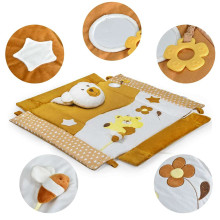 Zoogi Playmat Bear Art.40249 Brown  Развивающий коврик  с игрушками