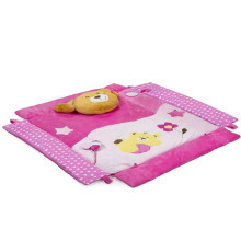 Zoogi Playmat Bear Art.40263 Pink  attīstošais paklājiņš ar mantiņam