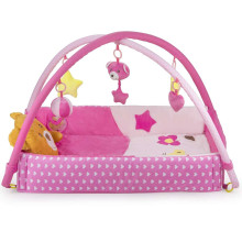 Zoogi Playmat Bear Art.40263 Pink  Развивающий коврик  с игрушками