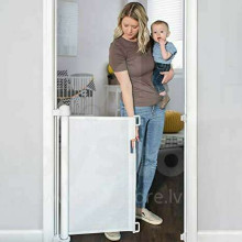 Babydan Retractable Baby Gate Safety Art.87 Drošības vārti