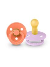 Bibs Colour Art.142134 Papaya/Violet Sky Soothers 0-6 m.