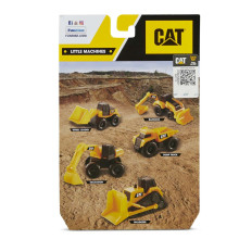 CAT  brīvriteņu transportlīdzeklis Little Machines, 2-pack dažādi, 82280