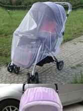 Bebe Basic ™ Mosquito  Art.KX7851  White   Москитная сетка на коляску и на манежик