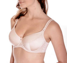 „Bogema Lingerie“ prekės ženklas 22507 „Dramblio kaulo rožė“ motinystės / slaugos liemenėlė su nusegamu diržu