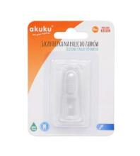 Akuku Gum Massager Art.A0263 silikoninis pirštų galiukas - dantų šepetėlis dantų priežiūrai ir dantenų masažui