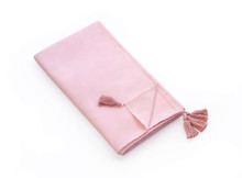 La Bebe™ NO Satin Plaid Art.142987 Pink Детское одеяло/пледик из 100% натурального сатина 75x100см (высшее качество)