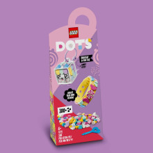 41944 LEGO® DOTS Saldumu kaķēns — rokassprādze un somas piekariņš