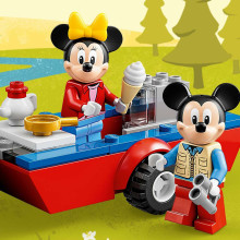 10777 LEGO® Mickey & Friends Mikipeles un Minnijas kempinga brauciens
