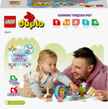 10977 LEGO® DUPLO® Creative Play Mans pirmais kucēns un kaķēns ar skaņām
