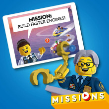 60355 LEGO® City Missions Ūdens policijas detektīvu misijas