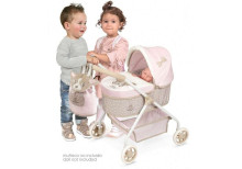 DeCuevas Toys Reborn Art.86043 Lėlės vežimėlis su krepšiu