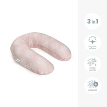Doomoo Buddy Art.B61 Misty Pink Многофункциональная подушка для беременных и кормящих