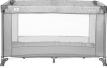 Lorelli Torino Baby Cot  Art.10080452123 Grey  Pilka miela mėnulio lovelė - kelioninė lovelė