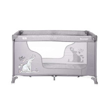 Lorelli Torino Baby Cot  Art.10080392140 Moonlight Grey Fun  Манеж-кровать для путешествий