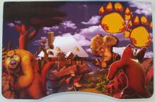 „Baby Land Art.HC53B Blue“ Spalvingas darbo stalas su kėde