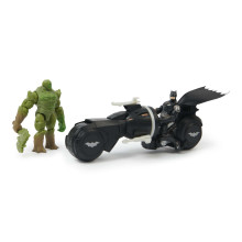 BATMAN Art.6064766 motocikla komplekts ar figūriņām 10cm