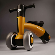 KinderKraft Minibi Art.KRMIBI00YEL0000 Honey Yellow   Детский велосипед/бегунок с металлической рамой
