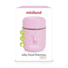 Miniland Silky Food Art.ML89245 Rose Nerūdijančio plieno termosas 280ml