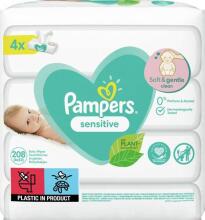 Pampers Sensitive Art.P04H184 drėgnos servetėlės, 52x4 vnt